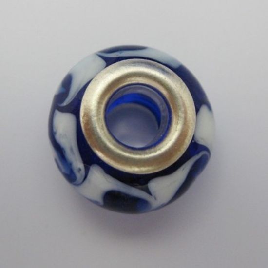 Wholesale Donut Shape Pandora Style Bead (1pc)