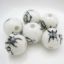 Wholesale Handpainted Pottery Bead 12mm ( 6 pcs )