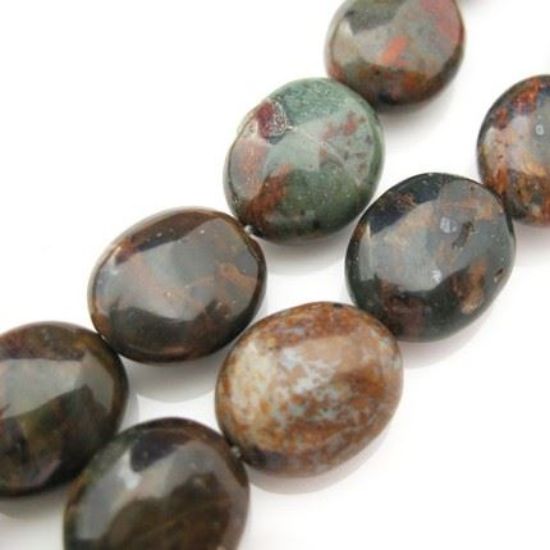 Wholesale Golden Green Turquoise Beads - 10X8mm Smooth Oval (Sold Per Strand)