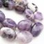 Wholesale Amethyst Beads - 25X18mm Freeform Nuggets - February Birthstone (Sold Per Strand)