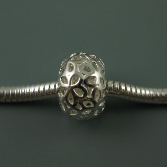 Wholesale European .925 Sterling Little Flowers Charm Bead