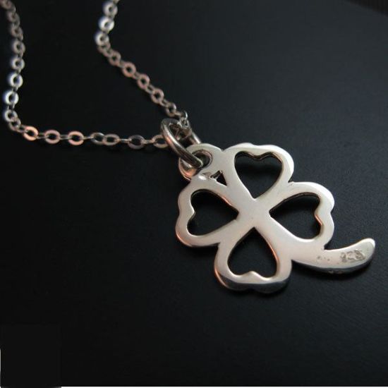 Wholesale 925 Sterling Silver Jewelry Set- Four Leaf Clover