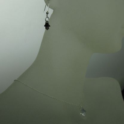 Wholesale 925 Sterling Silver Jewelry Set- Hamsa Hand Charm