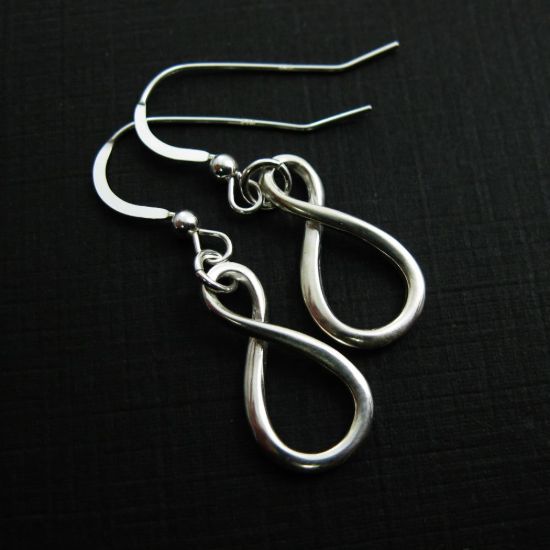 Wholesale 925 Sterling Silver Jewelry Set-Figure 8-Warped Infinity Charm