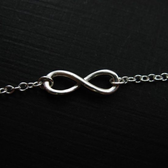 Wholesale 925 Sterling Silver Jewelry Set- Smooth Infinity Charm