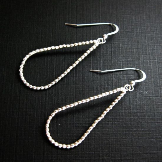 Wholesale 925 Sterling Silver Jewelry Set-Ball Tear Drop Charm
