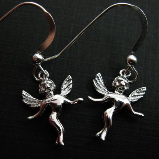 Wholesale 925 Sterling Silver Jewelry Set- Angel Charm