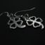 Wholesale 925 Sterling Silver Earrings- Four Leaf Clover