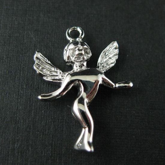 Wholesale Sterling Silver Angel Charms and Pendants for Jewelry Making, Wholesale Findings