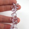 Wholesale Semiprecious Gemstone Beads -100% Genuine Pink Amethyst Gemstone Bead Faceted Pear Shape - Grade A/B - 10mm ( 5 pcs)