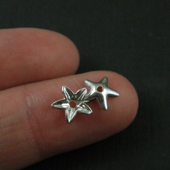 Wholesale Sterling Silver Flower Bead Cap Spacer, Wholesale Findings