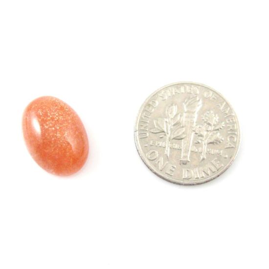 Wholesale Cabochon Goldsand Sunstone Oval, 10x14mm, Grade AA