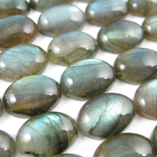 Wholesale Cabochon Labradorite Oval, 10x14mm, Grade AA