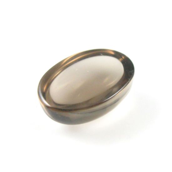 Wholesale Cabochon Smoky Quartz Oval, 13x18mm, Grade A