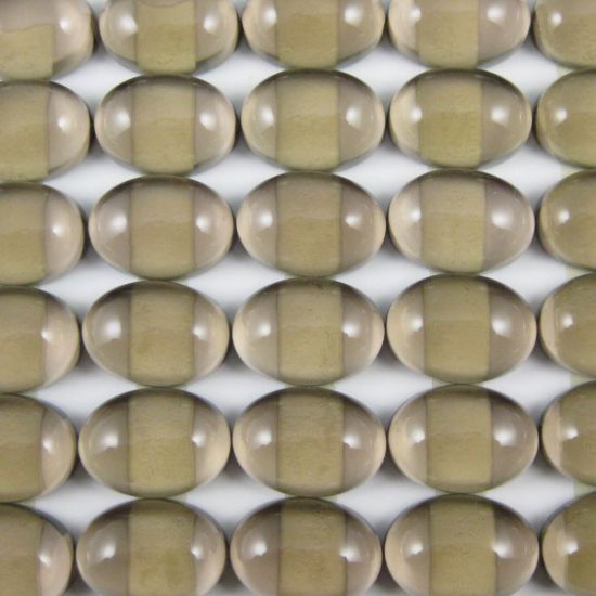 Wholesale Cabochon Smoky Quartz Oval, 13x18mm, Grade A