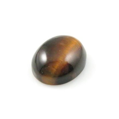 Wholesale Cabochon Tiger's Eye Oval, 8x10mm, Grade A