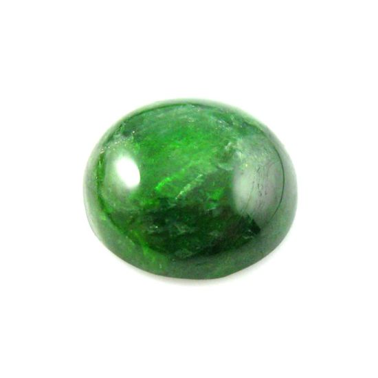 Wholesale Cabochon Chrome Diopside Round - 16mm, Grade A-