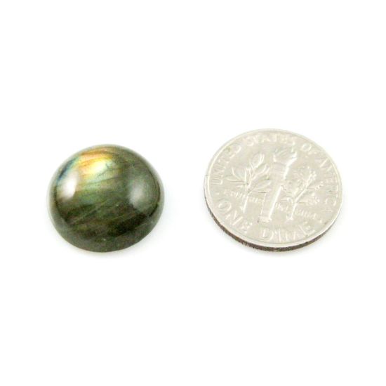 Wholesale Cabochon Labradorite Round, 15mm, Grade A+