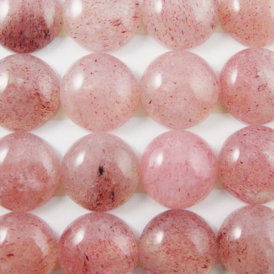 Wholesale Cabochon Red Sunstone Round, 18mm, Grade A