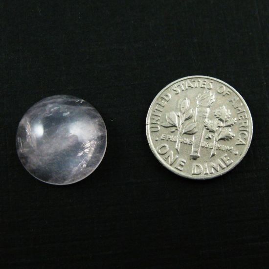 Wholesale Cabochon Rose Quartz Round, 15mm, Grade A+