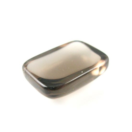 Wholesale Cabochon Smoky Quartz Rectangle, 13x18mm, Grade A