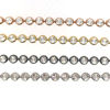 Wholesale Rose Gold Over Sterling Silver Finished Chain - Diamond Cut Bead Chain
