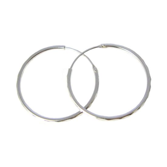 Wholesale Sterling Silver Strong Textured Hoops for Jewelry Making, Wholesale Earwire and Findings