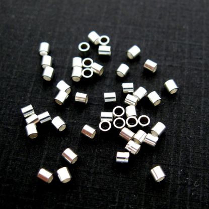 Wholesale Sterling Silver Tiny Crimp Beads ,Crimp and Endings for Jewelry Making, Wholesale Findings