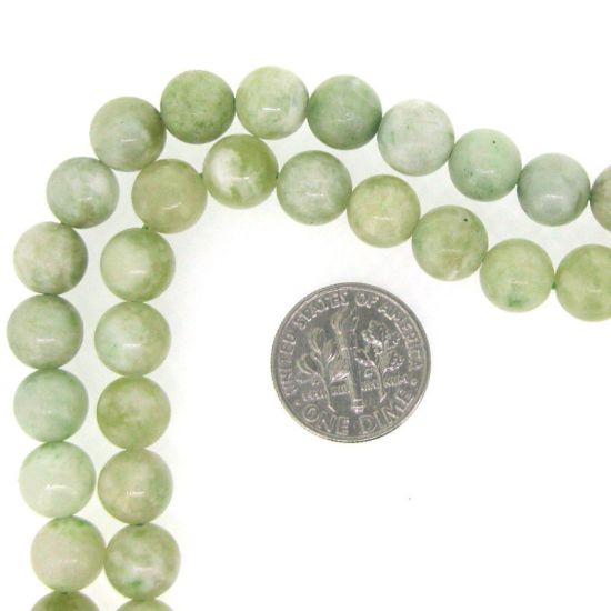 Wholesale New Jade Bead - 8mm Round Smooth (Sold Per Strand)