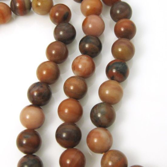 Wholesale Smooth Round Jasper Beads - 10mm (sold per strand)