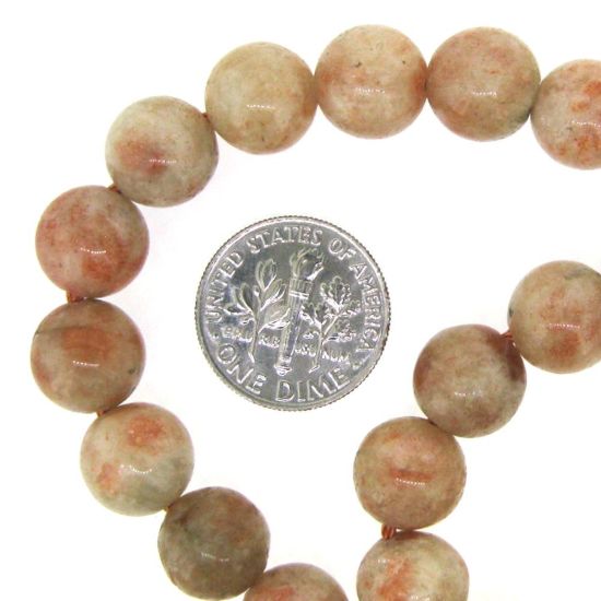 Wholesale Sunstone - Smooth Round Beads - 10mm (sold per strand)