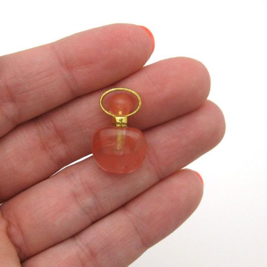 Wholesale essential oil gemstone bottle