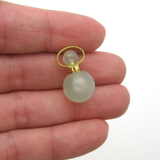 Wholesale essential oil gemstone bottle