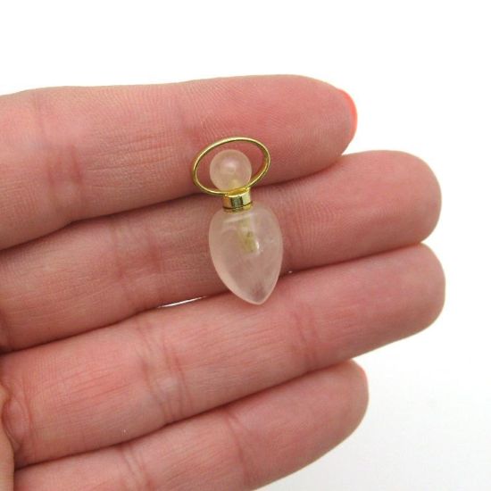 Wholesale essential oil gemstone bottle