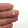 Wholesale Sterling Silver Elongated Teardrop Bezel Amethyst Quartz Gemstone Pendant, Wholesale Gemstone Pendants for Jewelry Making