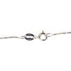 Wholesale Sterling Silver Peacock Freshwater Pearl and CZ Stone Swirl Pendant Necklace-16"