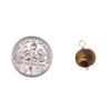 Wholesale Wire Wrapped Dyed Bronze Freshwater Pearl Charm Beads (pack of 5 pcs)