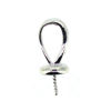 Wholesale Sterling Silver Fancy Peg Bail for Half Drilled Pearls and Beads