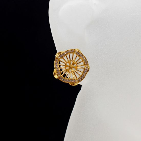 Wholesale Gold Plated Sterling Silver RIbbon Earwire for Jewelry Making, Wholesale Earwire and Findings