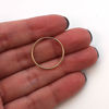 Wholesale 14K Gold Filled Endless Hoop Earrings 20mm (Sold per pair)