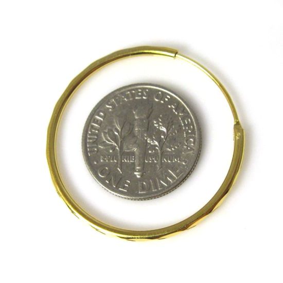 Wholesale Gold plated Sterling Silver Stromng Textured Hoops for Jewelry Making, Wholesale Earwire and Findings