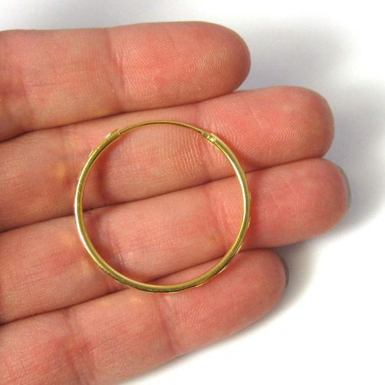 Wholesale Gold plated Sterling Silver Stromng Textured Hoops for Jewelry Making, Wholesale Earwire and Findings