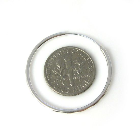 Wholesale Sterling Silver Strong Textured Hoops for Jewelry Making, Wholesale Earwire and Findings