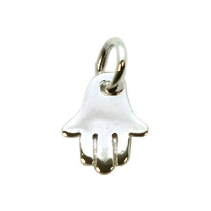 Wholesale Sterling Silver Hamsa Hand Charm, Charms and Pendants for Jewelry Making, Wholesale Findings