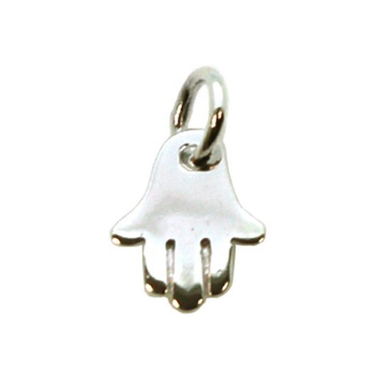 Wholesale Sterling Silver Hamsa Hand Charm, Charms and Pendants for Jewelry Making, Wholesale Findings