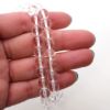 Wholesale Clear Crystal Quartz Beads - 8mm Smooth Round Beads - April Birthstone (Sold Per Strand)