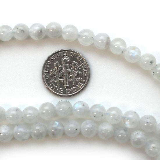 Wholesale Moonstone Beads - 6.5mm Smooth Round Shape (sold per strand)