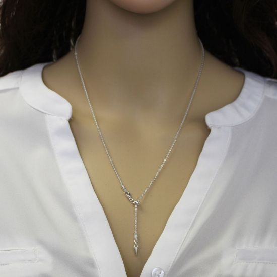 Wholesale 925 Italian Sterling Silver Adjustable Finished Chain - Solid Oval Cable Chain