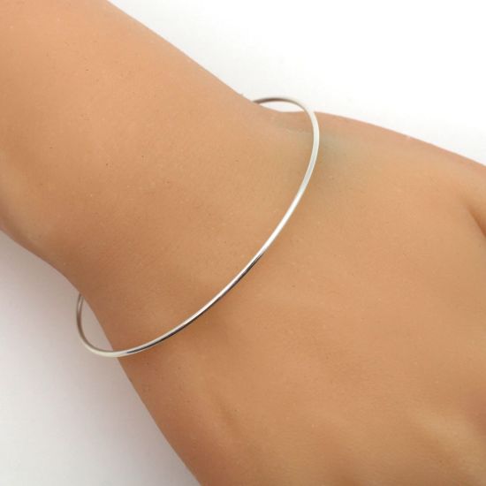 Wholesale Sterling Silver Half Circle Bangle Style Pendant Connector, Charms and Pendants for Jewelry Making, Wholesale Findings