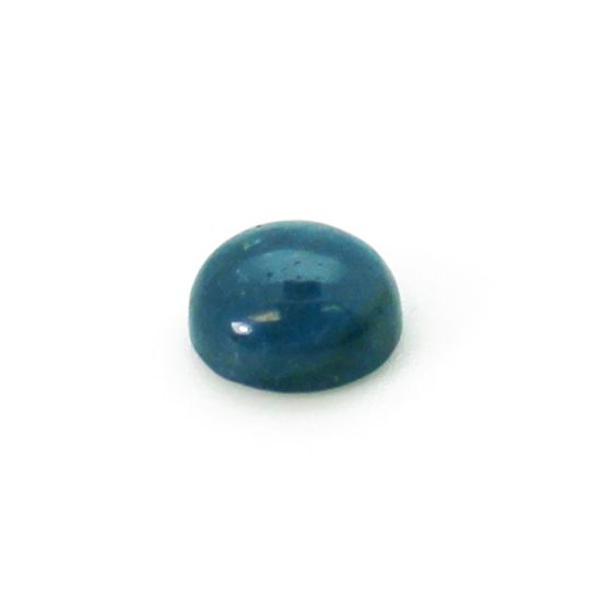 Wholesale Cabochon Blue Apatite Round, 8mm, Grade A+